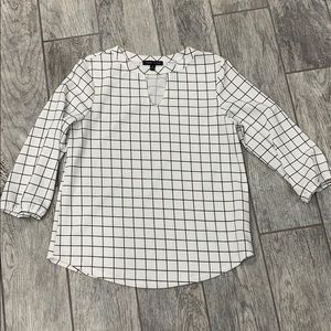 Checkered blouse